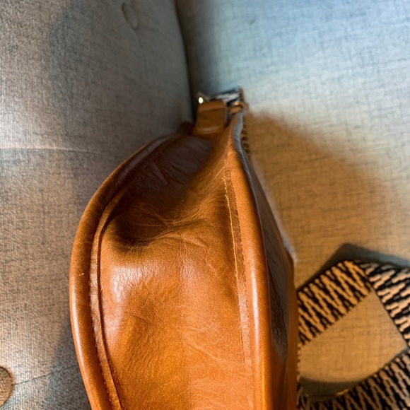 Ahdorned Camel Crossbody Bag with Strap - Picture 9 of 14